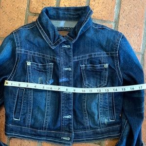 Wall flower girls jean jacket
